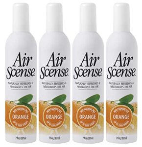 citra solv air scense essential oil air freshener - orange scent - non-aerosol - 7 ounce | refreshing, long-lasting scent | eco-friendly | exceptional value