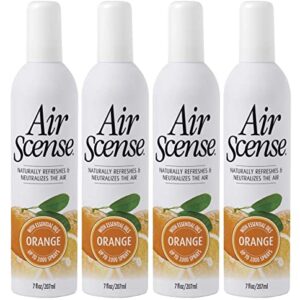 Citra Solv Air Scense Essential Oil Air Freshener - Orange Scent - Non-Aerosol - 7 Ounce | Refreshing, Long-Lasting Scent | Eco-Friendly | Exceptional Value