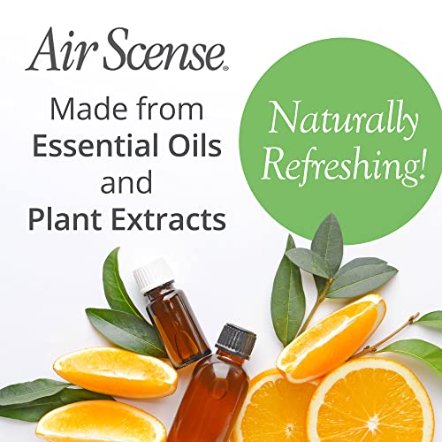 Citra Solv Air Scense Essential Oil Air Freshener - Orange Scent - Non-Aerosol - 7 Ounce | Refreshing, Long-Lasting Scent | Eco-Friendly | Exceptional Value