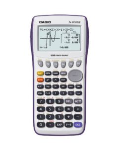 casio graphing calculator, white (fx-9750gii)