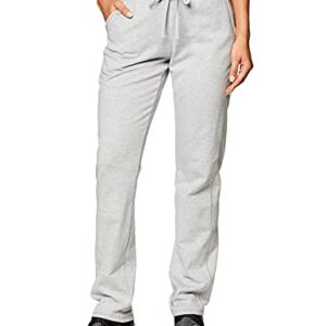 Hanes Women's French Terry Pant, Light Steel, Large