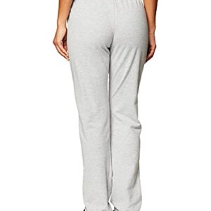 Hanes Women's French Terry Pant, Light Steel, Large