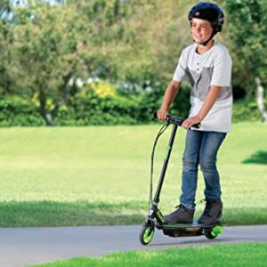 Razor Power Core E90 Electric Scooter with hub motor, push-button throttle, for kids 8+