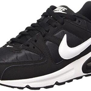 NIKE Women's Low-Top Sneakers, Schwarz (Black/White 021), 10