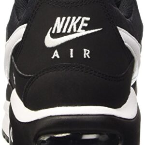 NIKE Women's Low-Top Sneakers, Schwarz (Black/White 021), 10