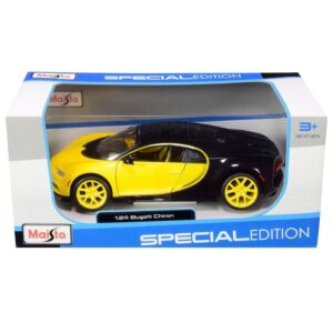 Maisto 1:24 Scale Bugatti Chiron Die-Cast Vehicle (Colors May Vary)