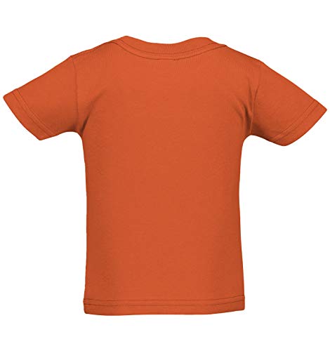 Love Basketball - Sports Hoops Infant/Toddler Cotton Jersey T-Shirt (Orange, 3T)