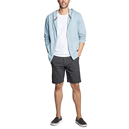 Eddie Bauer Men's Horizon Guide 10" Chino Shorts, Carbon, 34