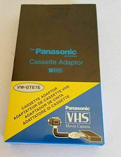 Motorized VHS-C to VHS Cassette Adapter for JVC C-P7U CP6BKU C-P6U,Panasonic PV-P1,RCA VCA115 + Optic Pen Lens Cleaner + 1 VCC Micro-Fiber Cloth…