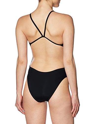 TYR Women's Durafast One Cutoufit Swimsuit, Black, Size 34