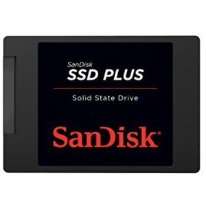 SanDisk SSD PLUS 480GB Internal SSD - SATA III 6 Gb/s, 2.5"/7mm, Up to 535 MB/s - SDSSDA-480G-G26