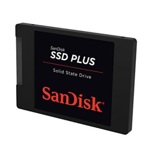 SanDisk SSD PLUS 480GB Internal SSD - SATA III 6 Gb/s, 2.5"/7mm, Up to 535 MB/s - SDSSDA-480G-G26