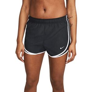 Nike Womens Tempo Running Shorts Black | Black | White XL