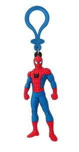 spider-man - marvel comics - soft touch bag clip