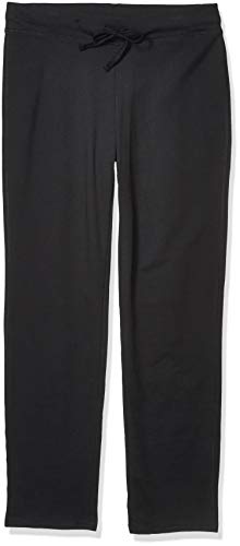 Hanes Women's French Terry Pant, Black, XX-Large