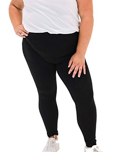 Spalding Women's High-Waisted Legging, Black, Medium