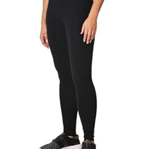 Spalding Women's High-Waisted Legging, Black, Medium