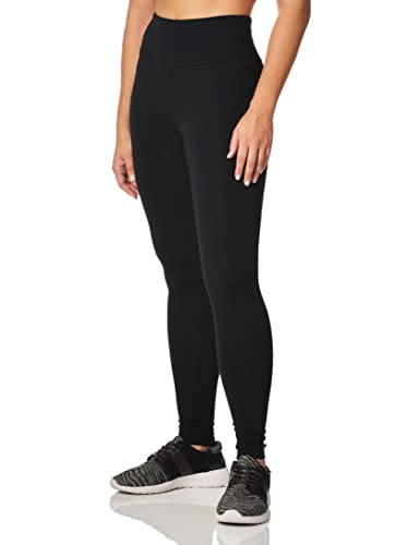 Spalding Women's High-Waisted Legging, Black, Medium