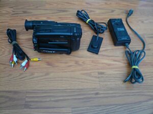 sony ccd-tr400 hi8 stereo ntsc camcorder plays 8mm video8 analog tapes