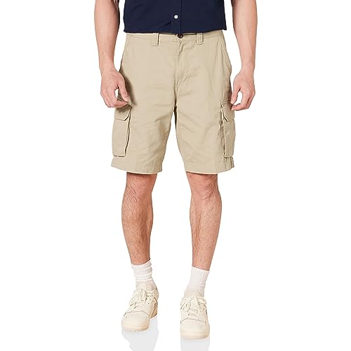 Amazon Essentials Men's Classic-Fit Cargo Short (Available in Big & Tall), Khaki Brown, 38