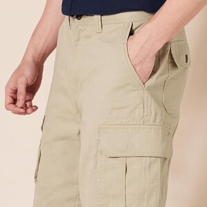 Amazon Essentials Men's Classic-Fit Cargo Short (Available in Big & Tall), Khaki Brown, 38