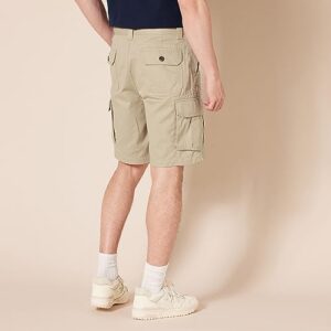 Amazon Essentials Men's Classic-Fit Cargo Short (Available in Big & Tall), Khaki Brown, 38