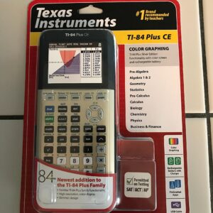 Texas Instruments TI-84 Plus CE Graphing Calculator, Gold