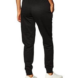 Hanes womens Sport Performance Fleece Jogger With Pockets Pants, Black Solid/Black Heather, X-Large US