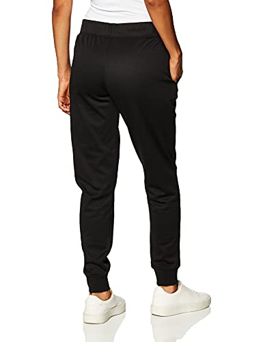 Hanes womens Sport Performance Fleece Jogger With Pockets Pants, Black Solid/Black Heather, X-Large US