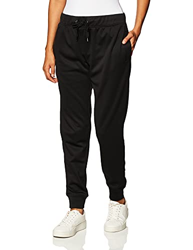 Hanes womens Sport Performance Fleece Jogger With Pockets Pants, Black Solid/Black Heather, X-Large US