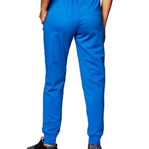 Hanes Women's Sport Performance Fleece Jogger Pants with Pockets, Awesome Blue Solid/Awesome Blue Heather, 2XL