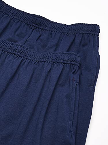 Hanes boys Jersey Short (Pack of 2) Tank Top, Navy, X-Large US