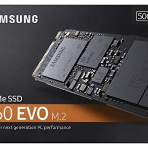 Samsung 960 EVO 500GB Solid State Drive (MZ-V6E500BW) m.2 NVMe,Hybrid Drive