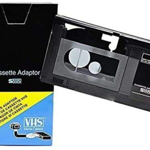 Cassette Adaptor camcorders svhs VHS-C to vhs ORIGINAL sealed factory