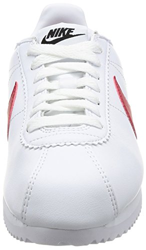 Nike Women's Running Shoes, White White Varsity Red Varsity Royal, 3.5 Big Kid