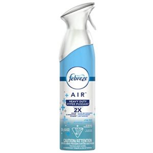 febreze odor-eliminating air freshener, heavy duty crisp clean, 8.8 fl oz