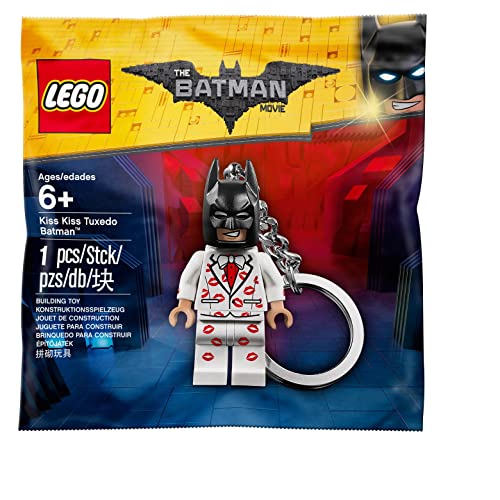 Lego Batman Movie Kiss Kiss Tuxedo Batman Keychain Polybags 5004928