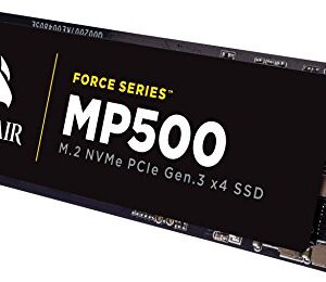 CORSAIR FORCE Series MP500 240GB NVMe PCIe Gen3 x4 M.2 SSD Solid State Storage, Up to 3,000MB/s