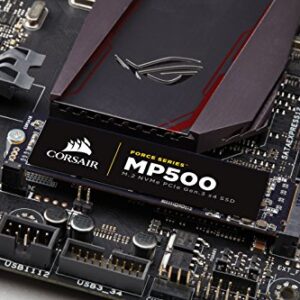 CORSAIR FORCE Series MP500 240GB NVMe PCIe Gen3 x4 M.2 SSD Solid State Storage, Up to 3,000MB/s