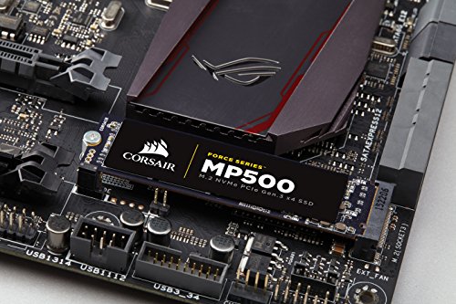 CORSAIR FORCE Series MP500 240GB NVMe PCIe Gen3 x4 M.2 SSD Solid State Storage, Up to 3,000MB/s