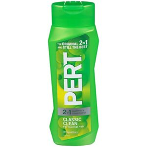 PERT 2-in-1 Classic Clean Shampoo and Conditioner 13.5oz (6 Pack)