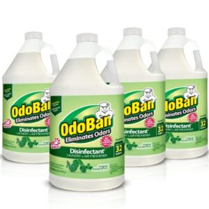 odoban disinfectant concentrate and odor eliminator, 4 gallons, original eucalyptus scent