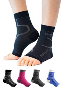 thirty48 plantar fasciitis socks, 20-30 mmhg foot compression sleeves for ankle/heel support, increasing blood circulation, relieving arch pain, reducing foot swelling