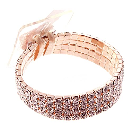 Corsage Bracelet- Rock Candy (Rose Gold)