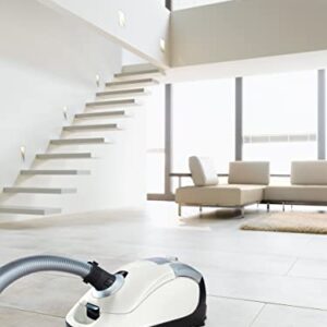 Miele Compact C1 Pure Suction Powerline Canister Vacuum, Lotus White