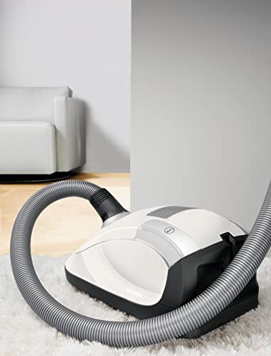 Miele Compact C1 Pure Suction Powerline Canister Vacuum, Lotus White