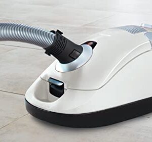 Miele Compact C1 Pure Suction Powerline Canister Vacuum, Lotus White