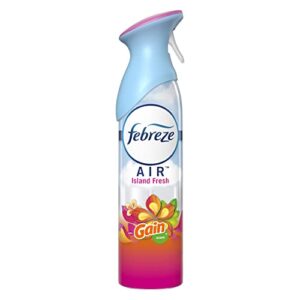 febreze odor-fighting air freshener with gain island fresh scent, 8.8 fl oz