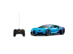 bugatti chiron blue/black radio remote control sport racing car rc 1/24 scale