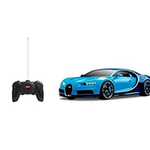 Bugatti Chiron Blue/Black Radio Remote Control Sport Racing Car RC 1/24 Scale